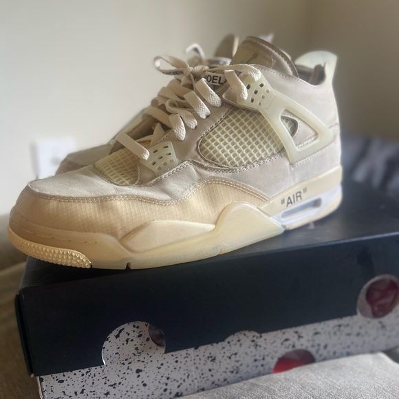 Off White Air Jordan Retro SP Sail Size 12 men